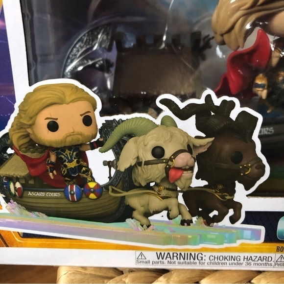 Funko Pop: Marvel: Thor Love & Thunder: Goat Boat #290 - Picture 4 of 9